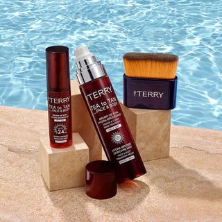 TEA to TAN MIST FULL-SIZE, TRAVEL-SIZE & TOOL-EXPERT BRUSH