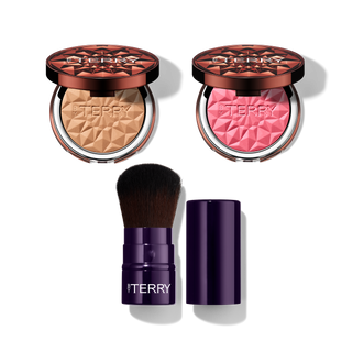 TEA to TAN POWDERS & TOOL-EXPERT KABUKI